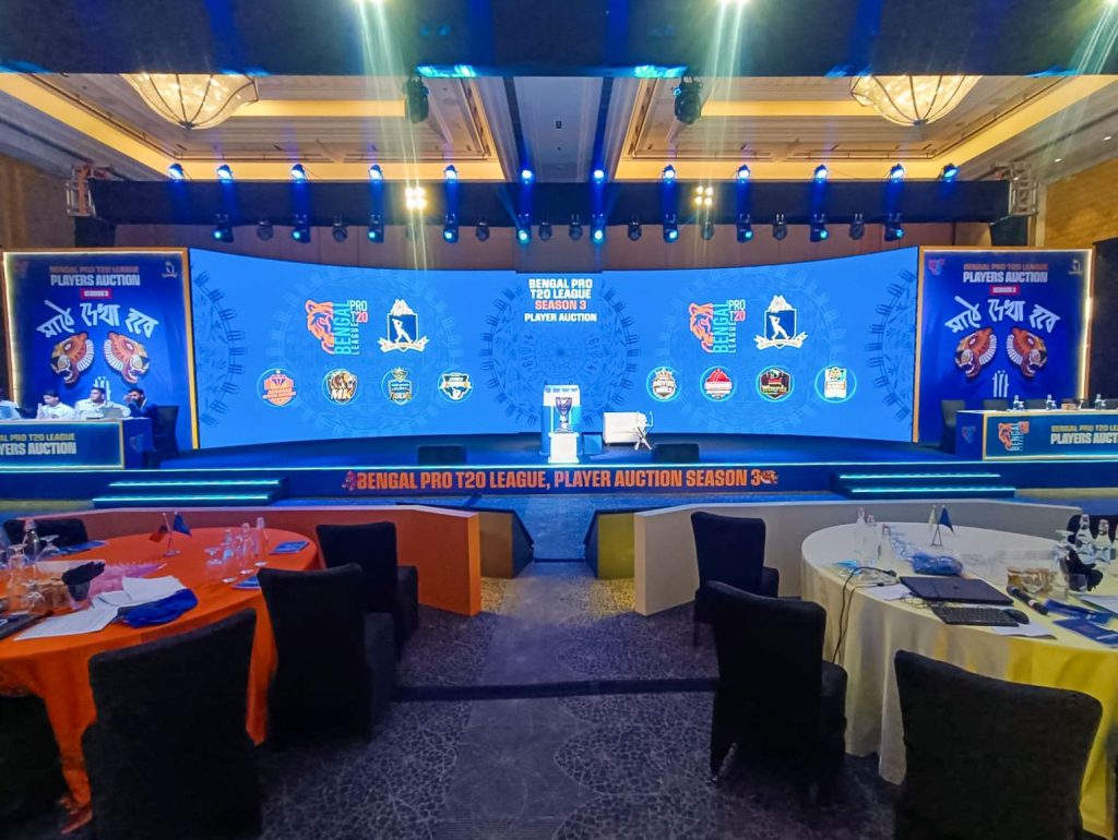 Bengal Pro T20 League Auction