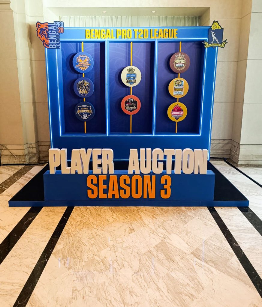 Bengal Pro T20 League Auction